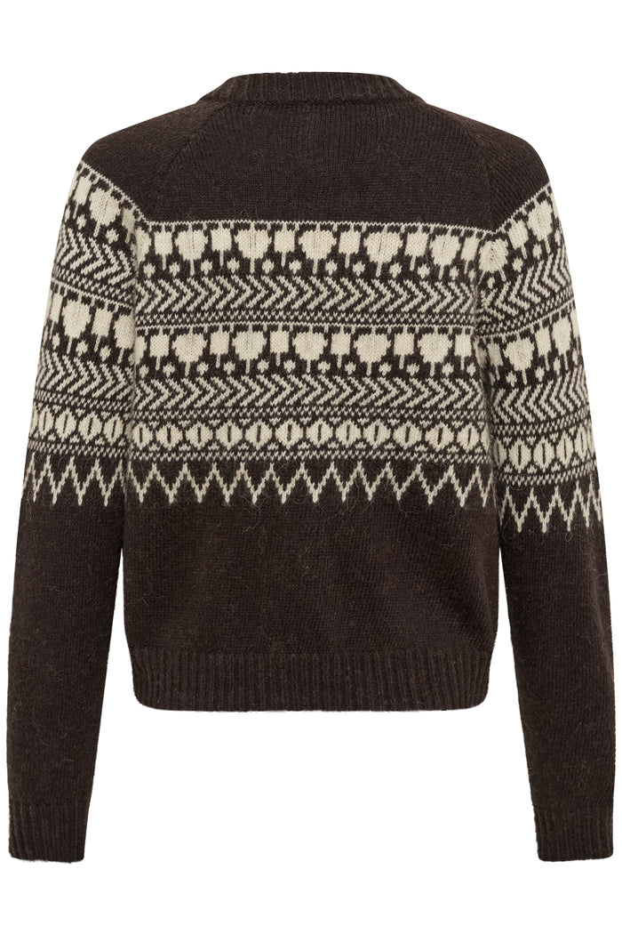 Part Two CharmainePW Mole/Whitcap Jaquart Cardigan 30310832 by Part Two Shop Part Two at Dotique