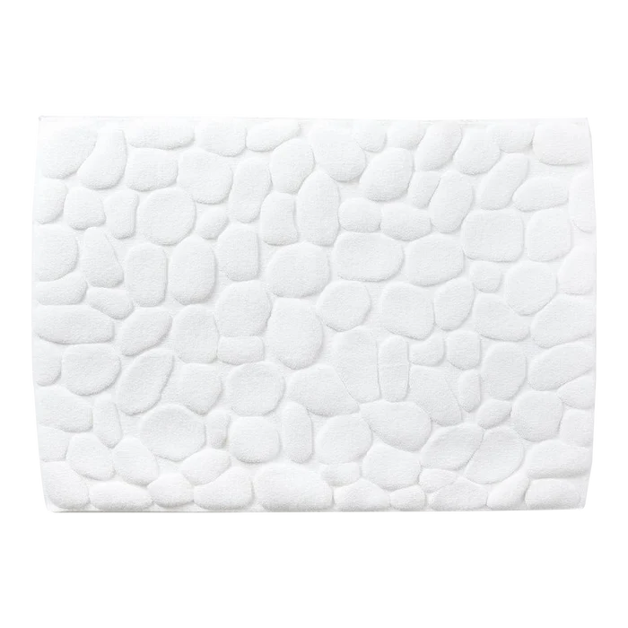 Inspired by the natural stones found in Japanese riverbeds, the Ishikoro Pebble Bath Mat was designed by Masaru Suzki and features a padded texture that feels great under your feet
