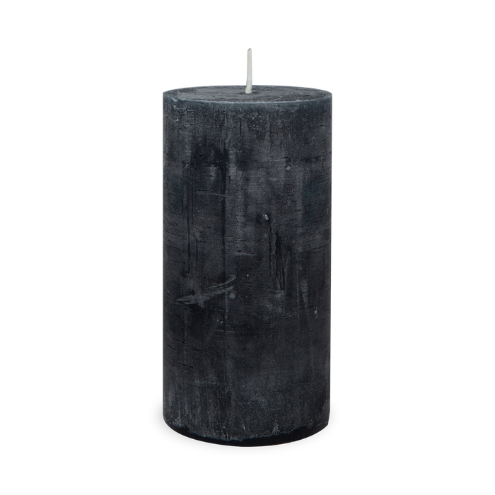The Pillar Candle is a long-burning, fragrance free, pillar candles with a rustic textured finish, these candles are solid colour throughout.