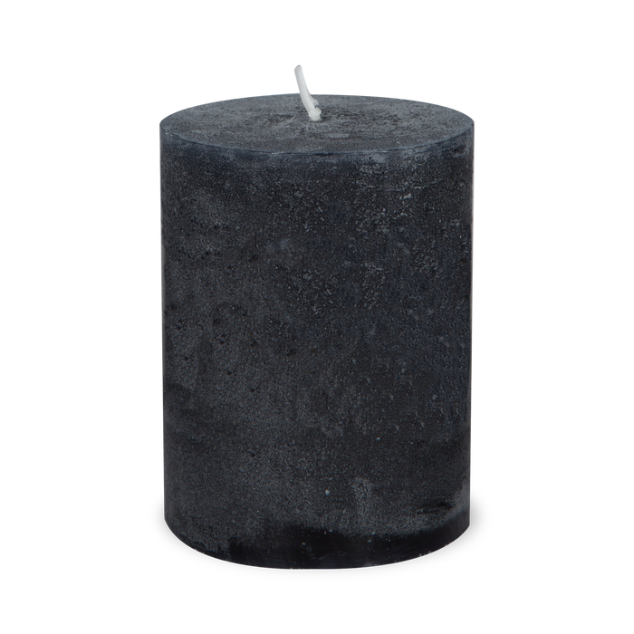 The Pillar Candle is a long-burning, fragrance free, pillar candles with a rustic textured finish, these candles are solid colour throughout.