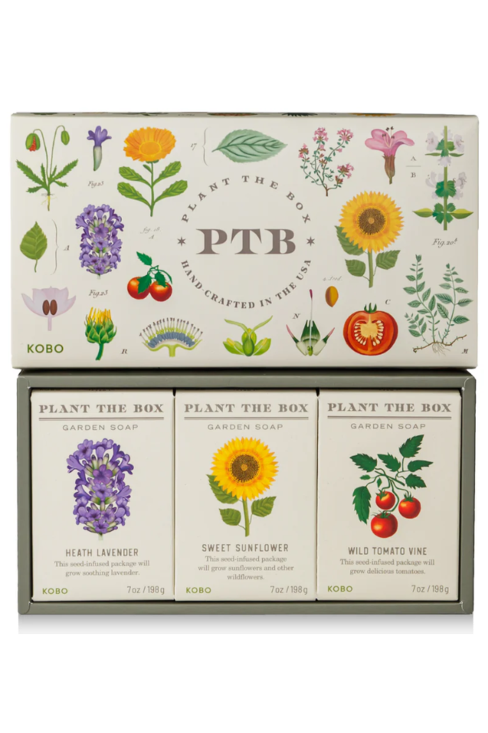 Plant The Box Bar Soap Gift Set