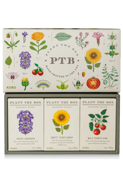 Plant The Box Bar Soap Gift Set