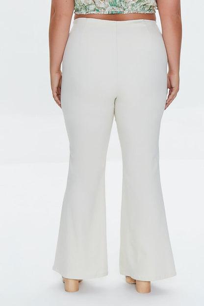 Plus Size High-Rise Flare Pants
