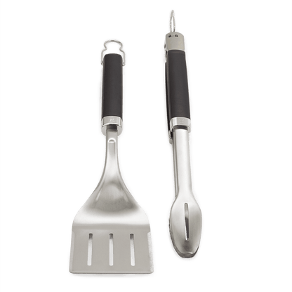 Precision BBQ Grill Tongs & Spatula Set - 2 Piece
