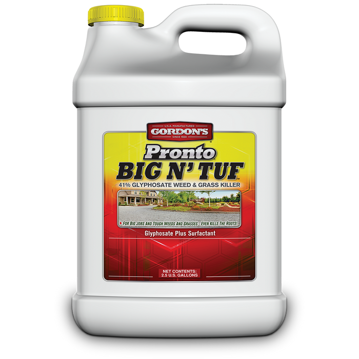 Pronto Big N' Tuf Glyphosate Weed & Grass Killer Herbicide - 2.5 Gallon - Seed World