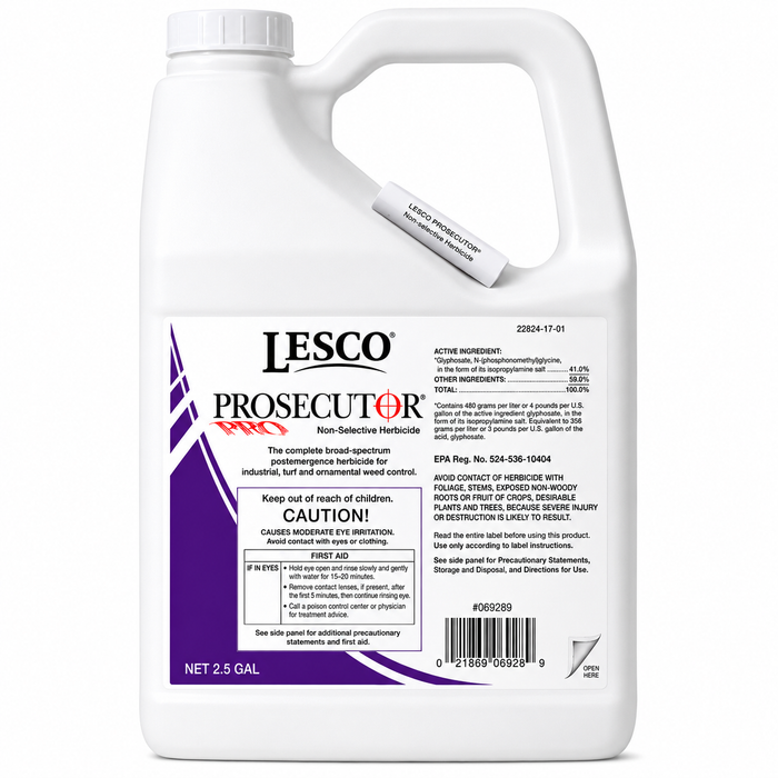 Prosecutor Pro Non Selective Liquid Herbicide - 2.5 Gallons - Seed World