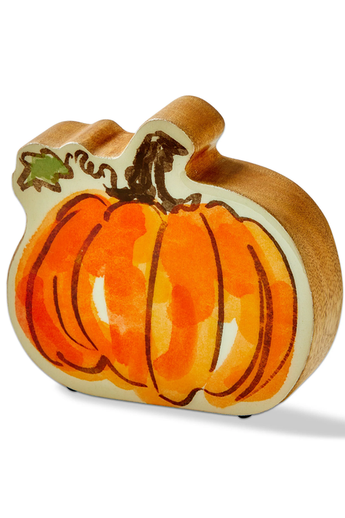 Pumpkin Enamel Tabletop Decor