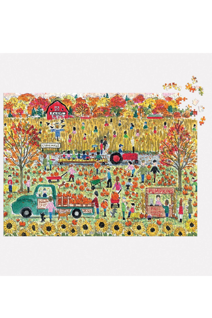 Pumpkin Patch 1000-Piece Puzzle