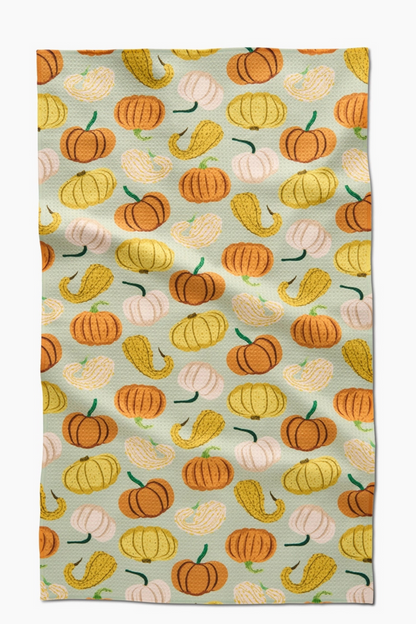 Pumpkins and Gourds Tea Towel