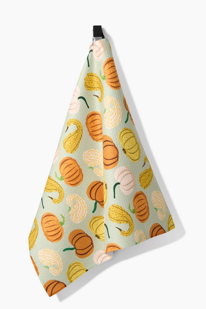 Pumpkins and Gourds Tea Towel