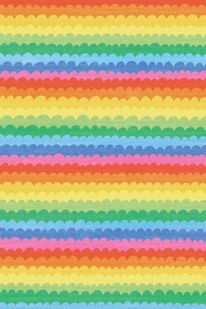 Rainbow Everything! Wrapping Paper Book