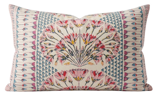 Ready to Ship 14x24 Cairo Pillow Cover in Pink