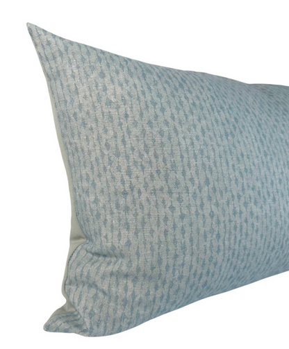 Ready to Ship, 16x36, Kintana Pillow Cover in Mediterranean Blue