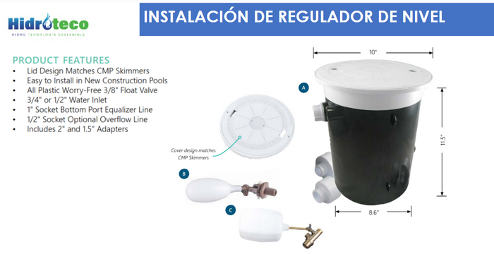Regulador de nivel automático - Astral Pools