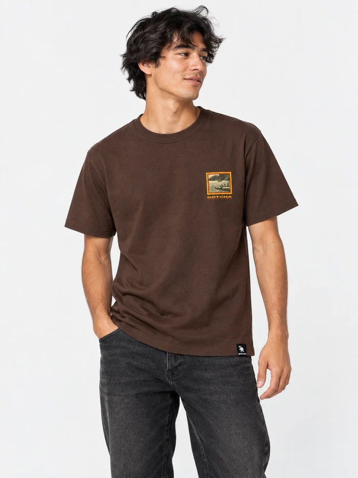 Remera Gotcha Tetris Chocolate — vista principal