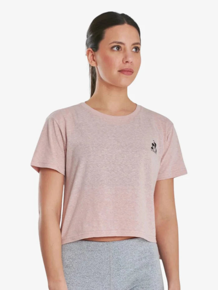 Remera Le Coq Sportif Mujer Training Loose Rosa - Indy