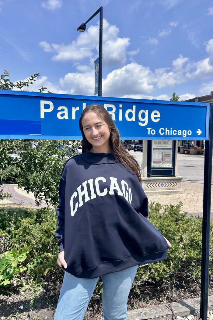 Reversible CHI Mockneck Navy