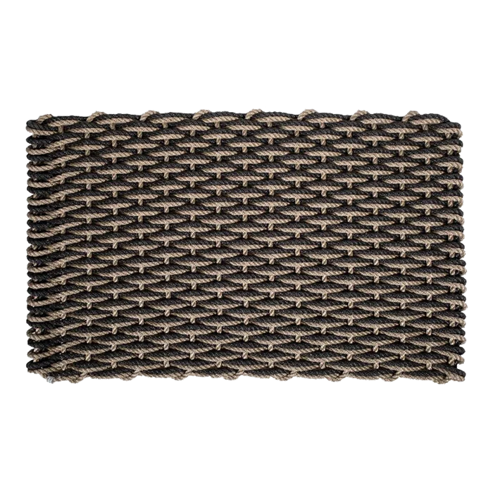 The Rope Doormat is carefully hand-woven in Maine.