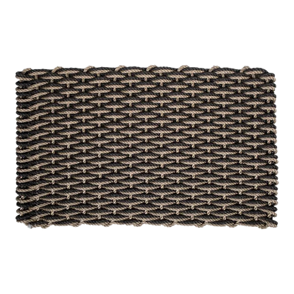 The Rope Doormat is carefully hand-woven in Maine.