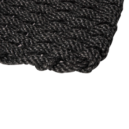 The Rope Doormat is carefully hand-woven in Maine.