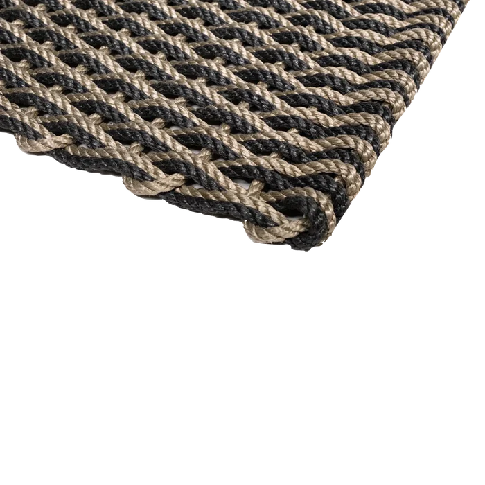 The Rope Doormat is carefully hand-woven in Maine.