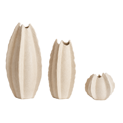 Ruffle Ceramic Vase