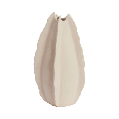 Ruffle Ceramic Vase