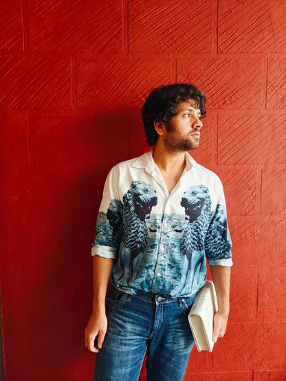 Saarnath Historic White Shirts for Men - Naymish Designs