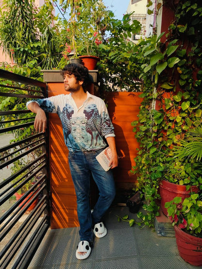 Saarnath Historic White Shirts for Men - Naymish Designs