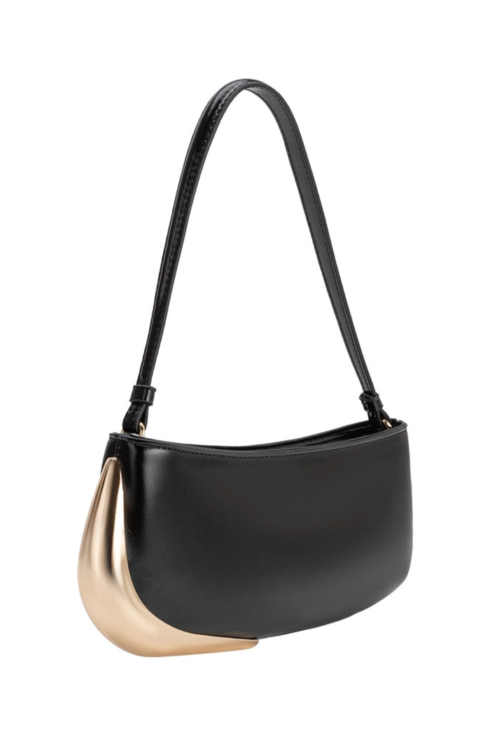 Sade Recycled Vegan Leather Shoulder Bag