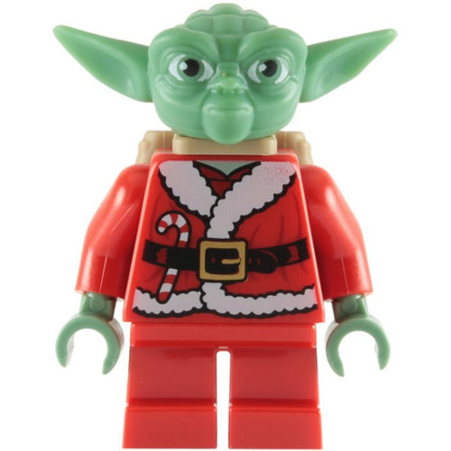 Santa Yoda with Backpack