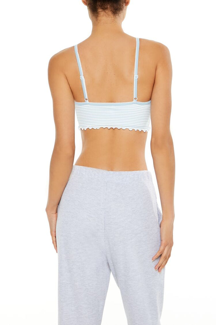 Seamless Striped Bralette