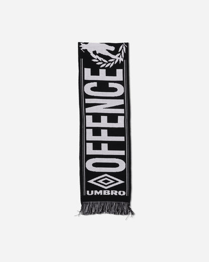 Umbro Security Scarf Black White Gloves and Scarves Scarves and Warmneck UBMW255YA17 BLK0012