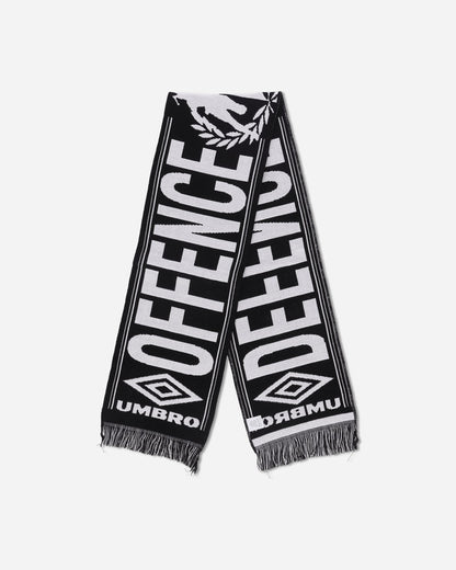 Umbro Security Scarf Black White Gloves and Scarves Scarves and Warmneck UBMW255YA17 BLK0012
