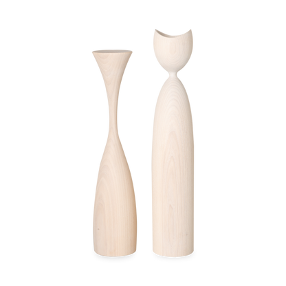 This stunning candle holder is crafted with Ash wood and features a beautiful grain that brings years of beauty and enjoyment.
