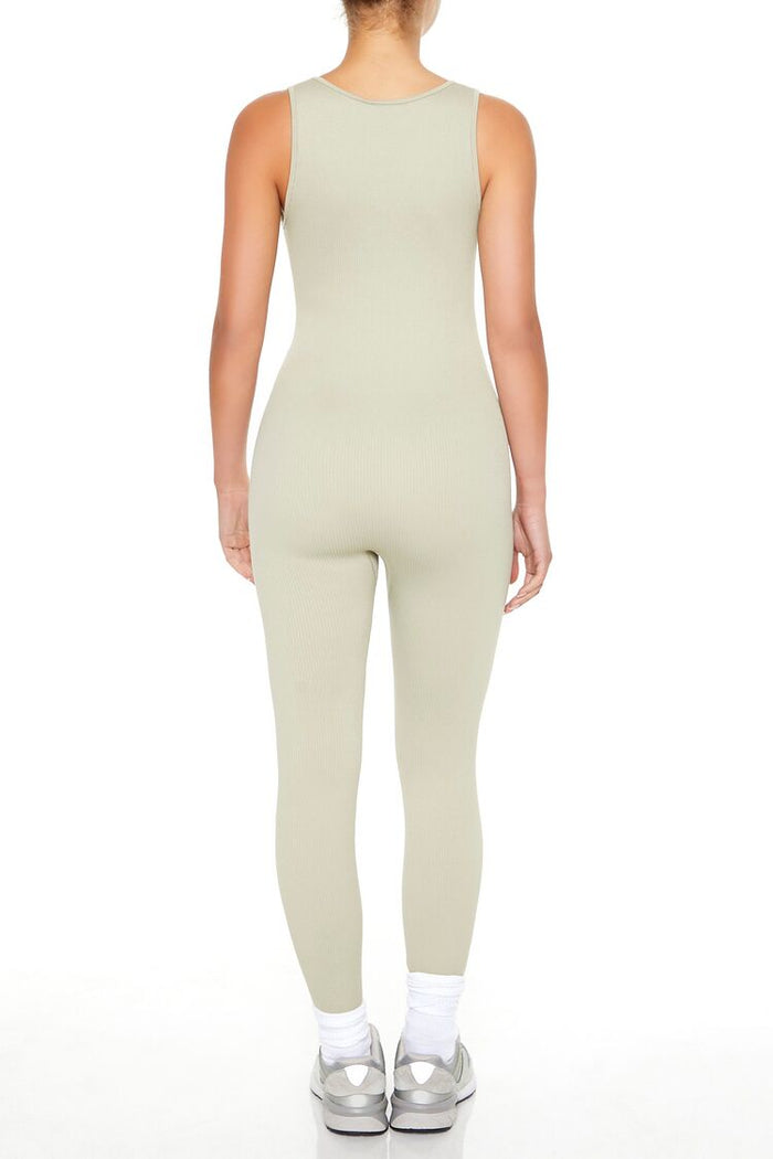 Sleeveless V-Neck Jumpsuit