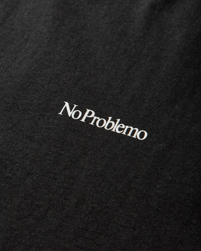 No Problemo Smile Away Ss Tee Black T-Shirts Top NP6001905 BLACK