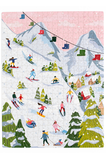 Snowy Slopes Puzzle