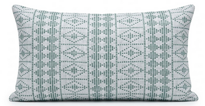 Souk Pillow Cover in Green, Peter Dunham Textiles