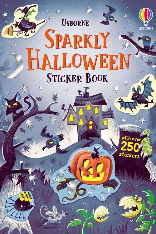 Sparkly Halloween Sticker Book