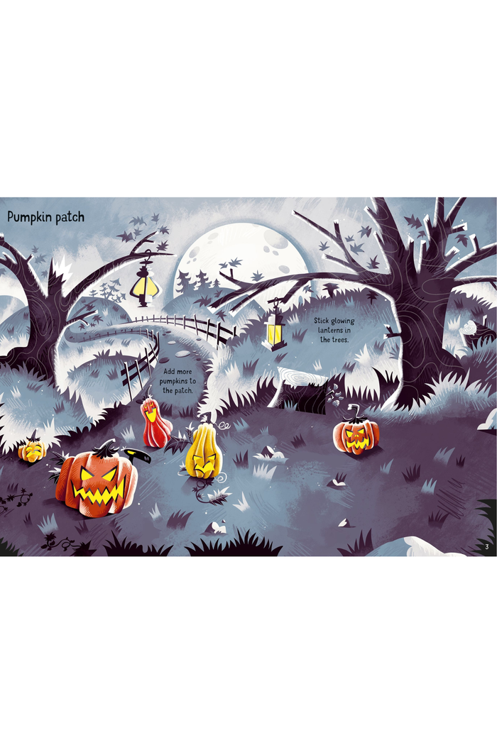 Sparkly Halloween Sticker Book