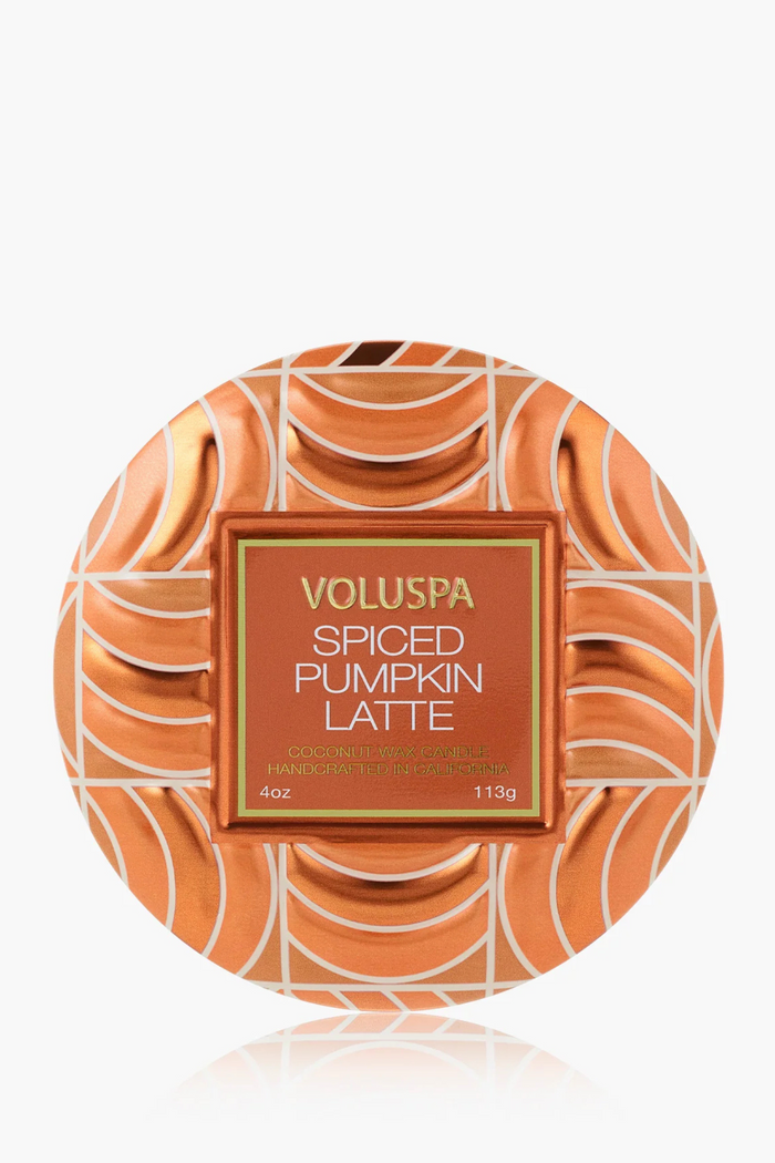 Spiced Pumpkin Mini Tin Candle