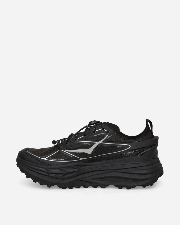 Hoka One One U Stinson One7 Black/Silver Sneakers Low 1168931-BKSV