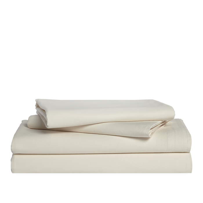 Produced in Portugal exclusively for Elte, The Stonewashed Sateen Collection is crafted using long-staple cotton that has been stonewashed, which results in a luxuriously soft text