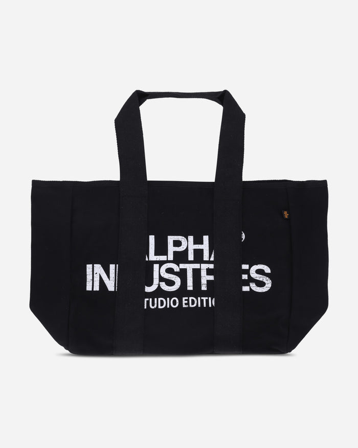Alpha Industries Studio Tote Bag Large black Bags and Backpacks Tote Bags SS258948 03