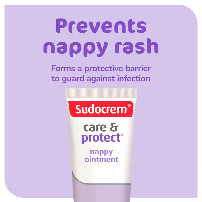 Sudocrem Care & Protect Nappy Cream 30g prevents nappy rash