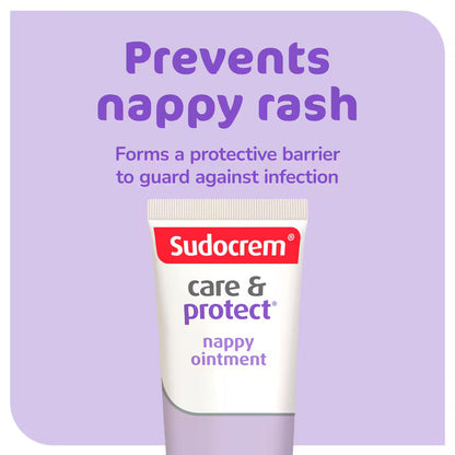 Sudocrem Care & Protect Nappy Cream 30g prevents nappy rash