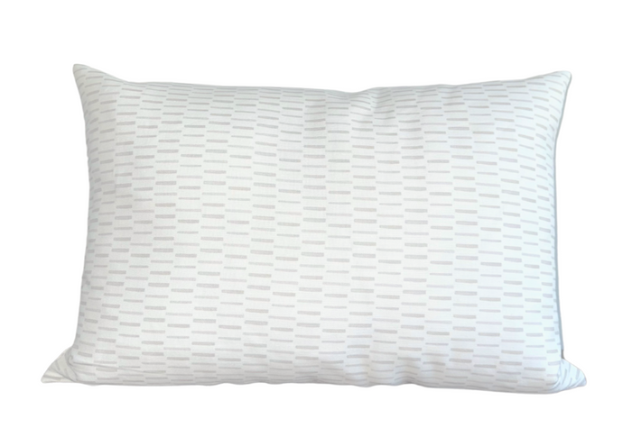Sweetgrass Pillow Cover in Bloom, Emily Dawes Textiles