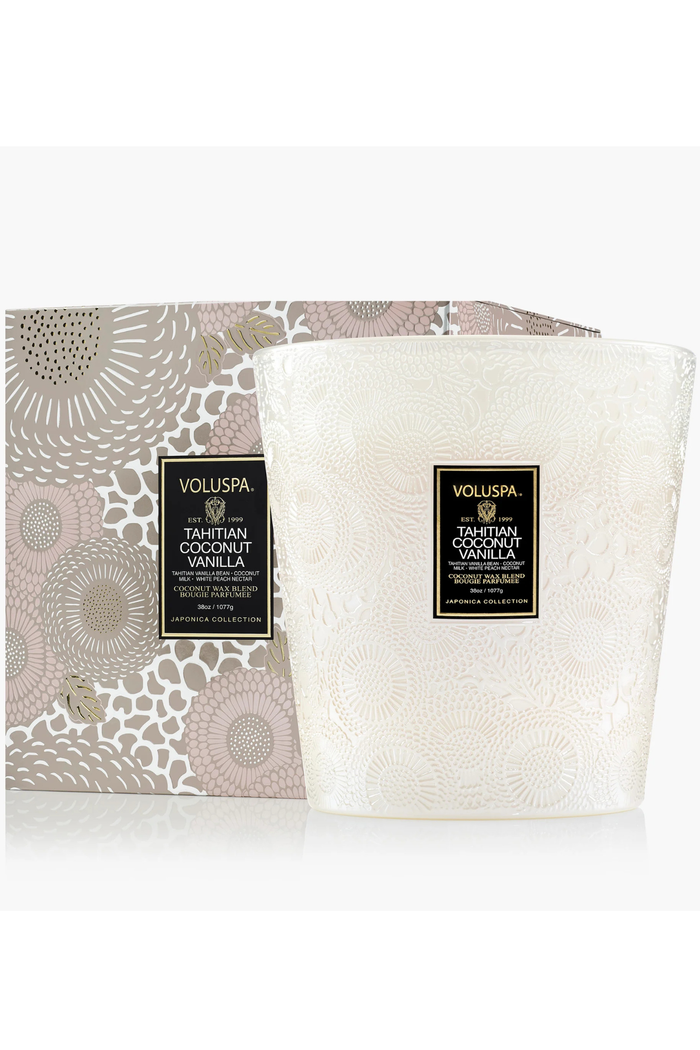 Tahitian Coconut Vanilla 3W Hearth