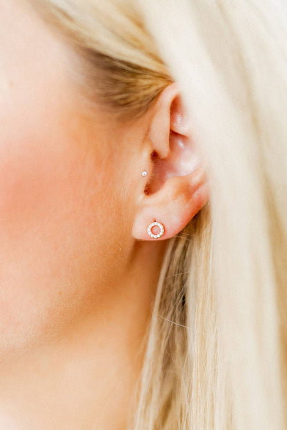 Talia - Circle - Earrings